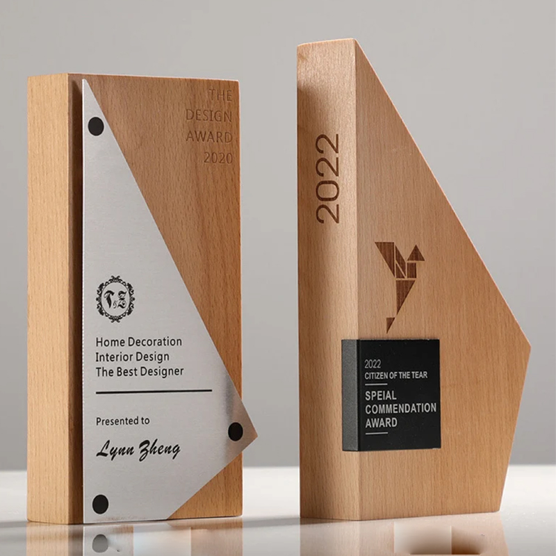 Trophee en bois